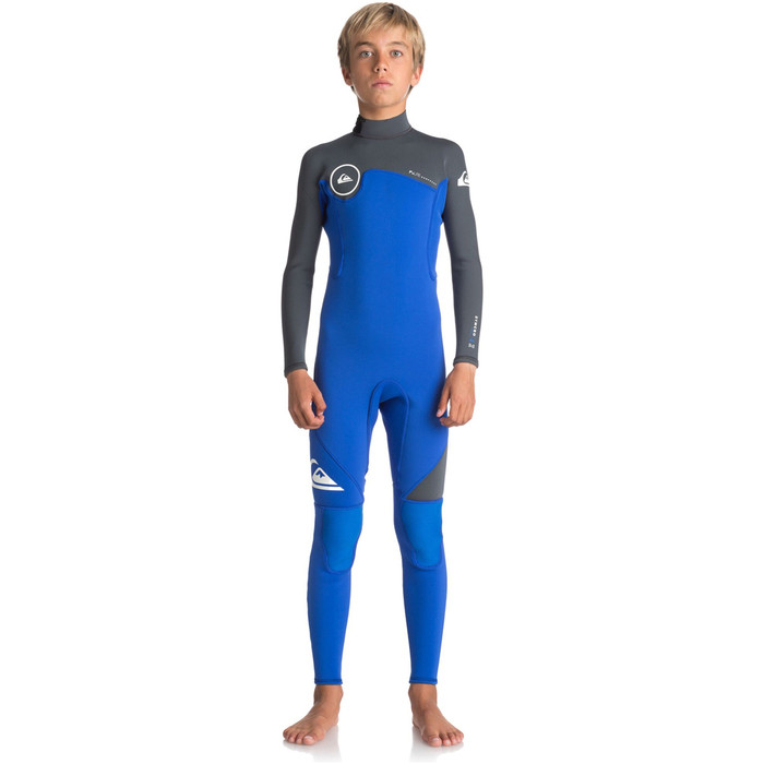 Quiksilver Boys Syncro Series 3/2mm Back Zip Wetsuit HV